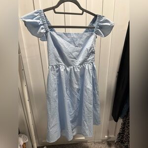 Nasty Gal Sky Blue Casual Dress
